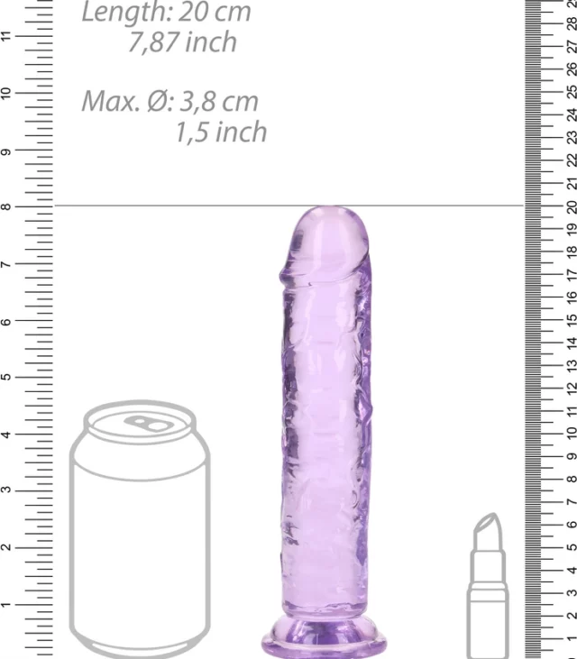 RealRock - Realistyczne dildo z przyssawką 18 cm