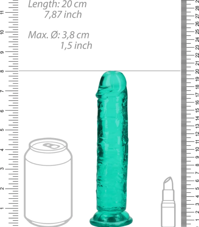 RealRock - Realistyczne dildo z przyssawką 18 cm