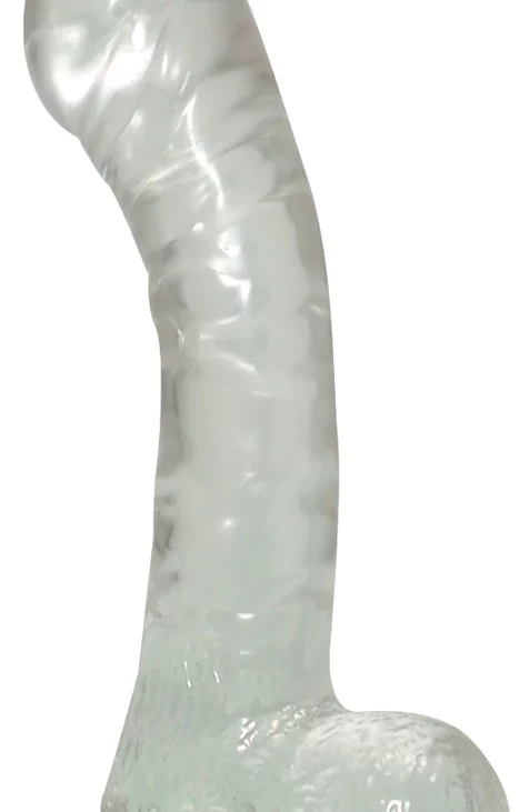 NMC - Naturalne Dildo Elastyczne W Kolorze Białym 17cm