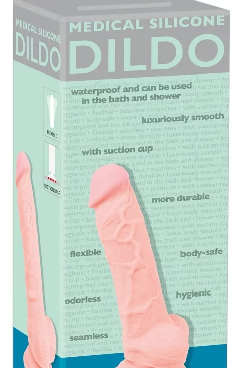 Medical Silicone - Medyczne Silikonowe Dildo 18cm