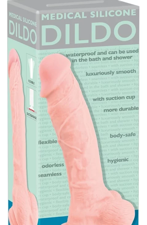 Medical Silicone - Medyczne Silikonowe Dildo 24cm