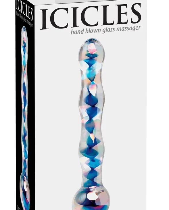 Icicles - Ręcznie Wykonane Ekskluzywne Szklane Dildo