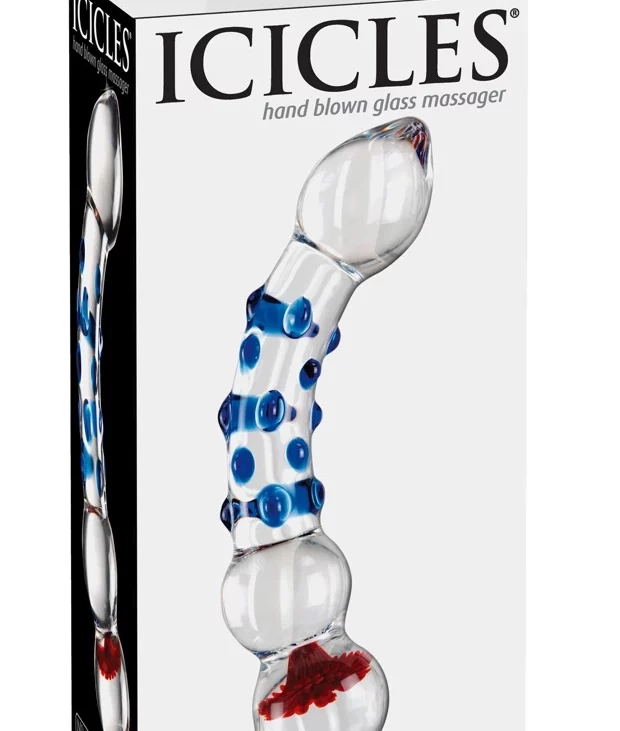 Icicles - Szklane Dildo Idealne Do Masażu