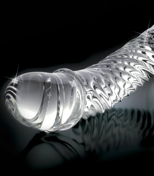 Icicles - Realistyczne Zakrzywione Szklane Dildo