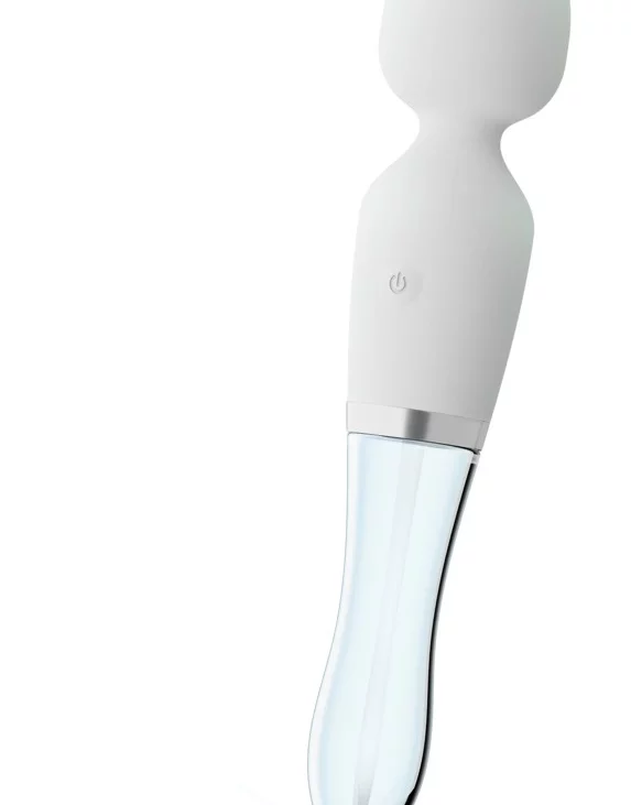 Liaison - Dwustronny Wielofunkcyjny Masażer Glass Vibrator 1