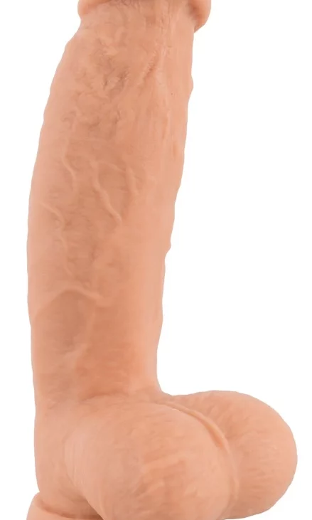 Realistixxx - Naturalny Wibrator Z Żyłami Żołędziem I Jądrami 21cm