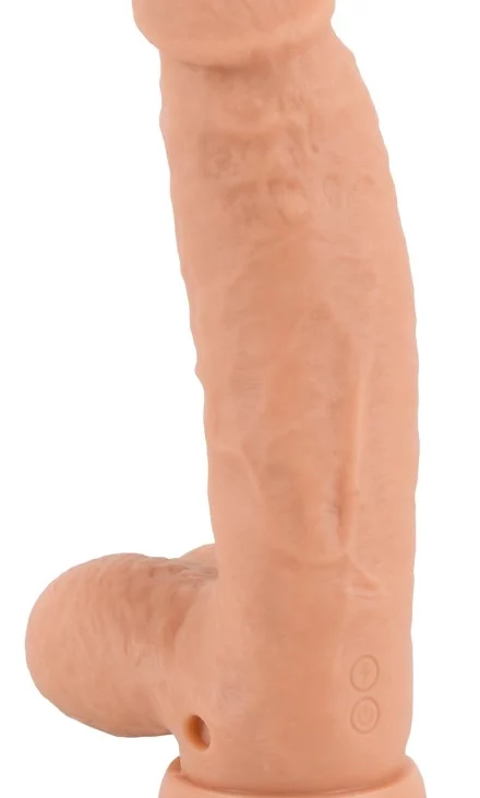 Realistixxx - Naturalny Wibrator Z Żyłami Żołędziem I Jądrami 21cm