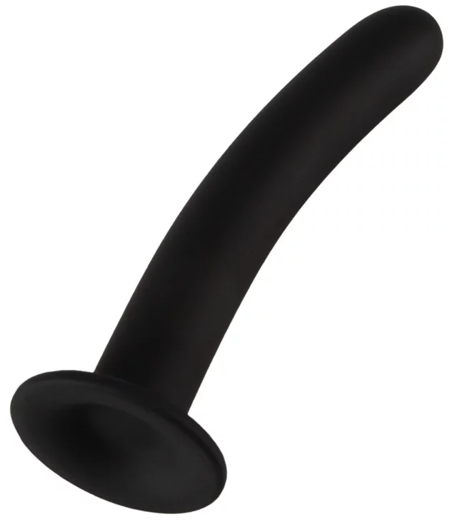 Magic Shiver - Dildo Zakrzywione Z Przyssawką Czarne 12,6 CM