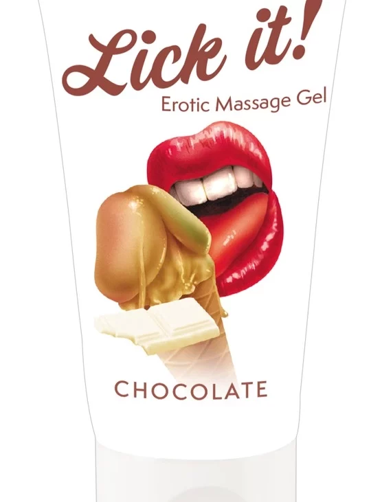 Lick It - Żel Do Erotycznego Masażu Czekolada 50ml