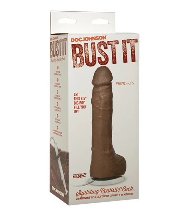 Doc Johnson - Dildo tryskające spermą 30 ml