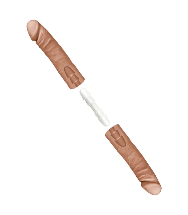 Doc Johnson - Realistyczne, podwójne dildo Double D 40 cm