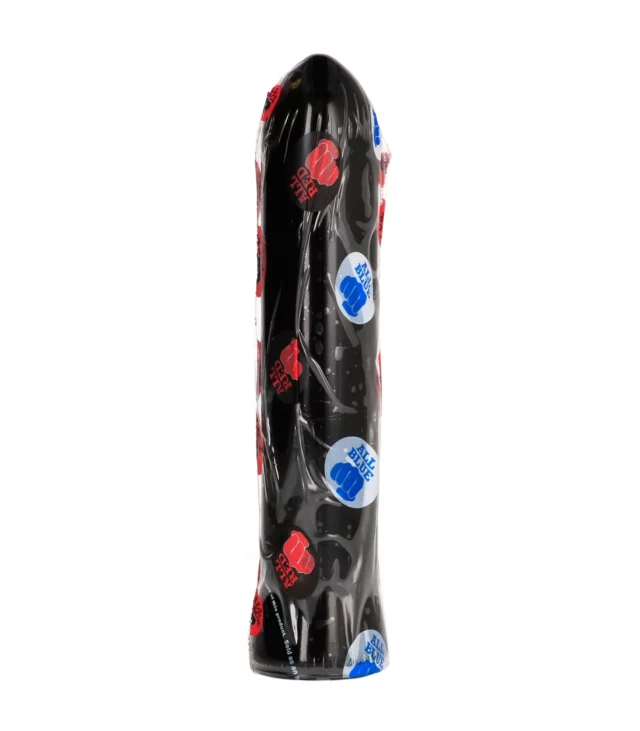 All Black - Dildo, długie, gładkie, 22 cm