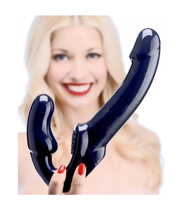 XR Brands - Bez paskowe dildo - stymulacja punktu G