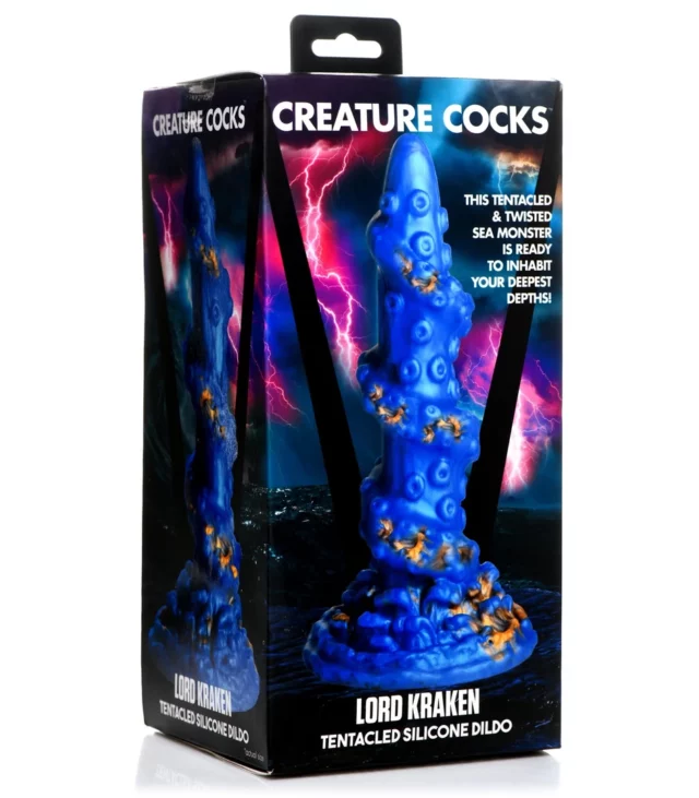 XR Brands - Silikonowe dildo Kraken