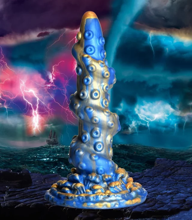 XR Brands - Silikonowe dildo Kraken