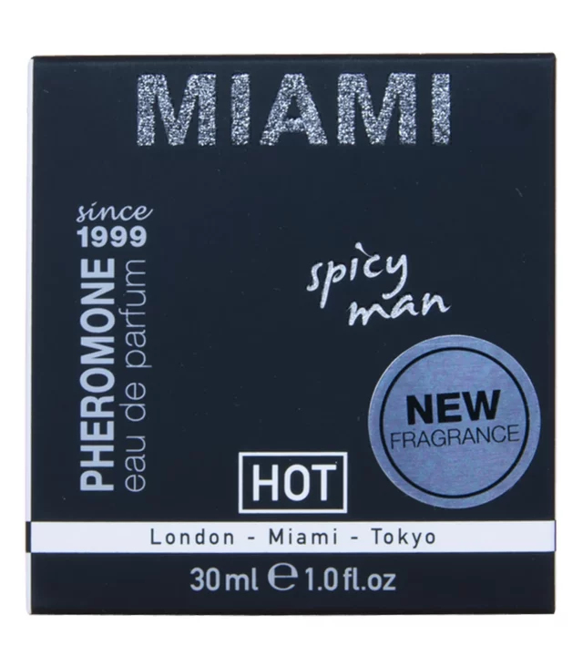 Hot - Feromony perfumowane dla mężczyzn Miami Spicy 30 ml