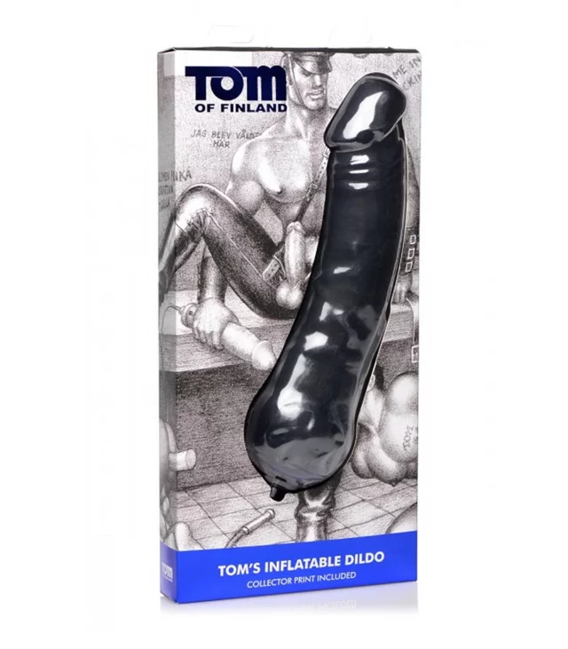 XR Brands - Nadmuchiwane silikonowe dildo Toms