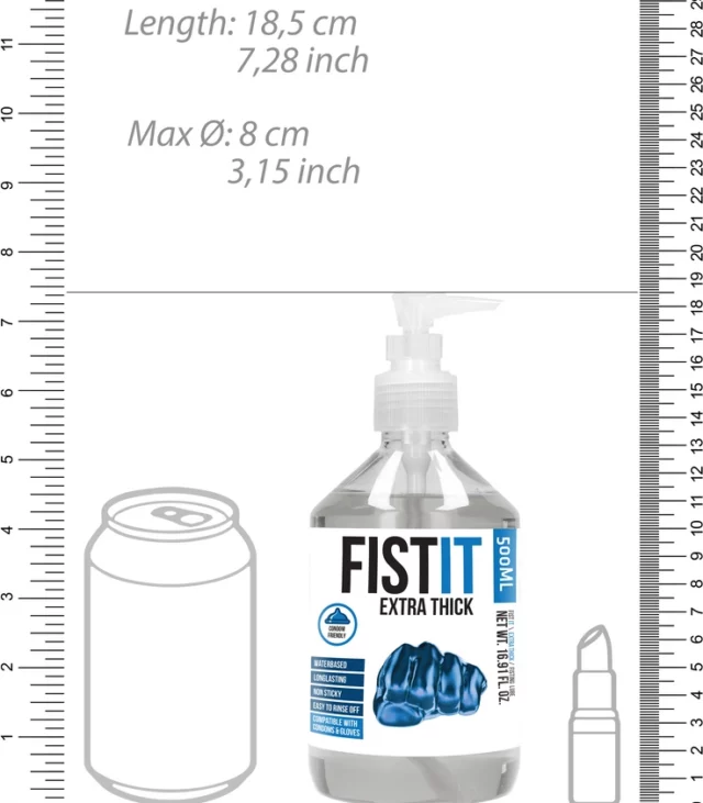 Fist It by Shots - Lubrykant - gęsty 500 ml