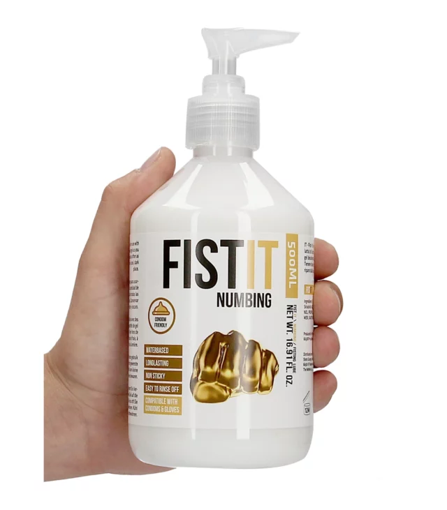 Fist It by Shots - Lubrykant znieczulający 500 ml