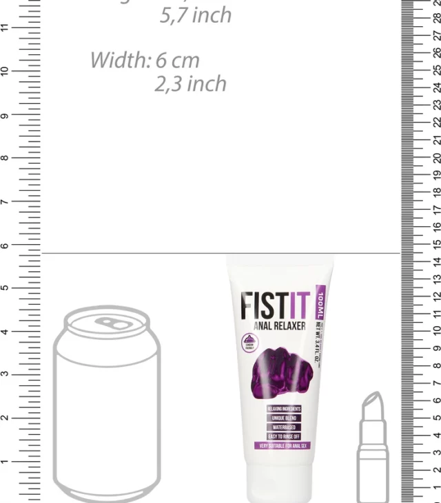 Fist It by Shots - Żel relaksujący do seksu analnego 100 ml