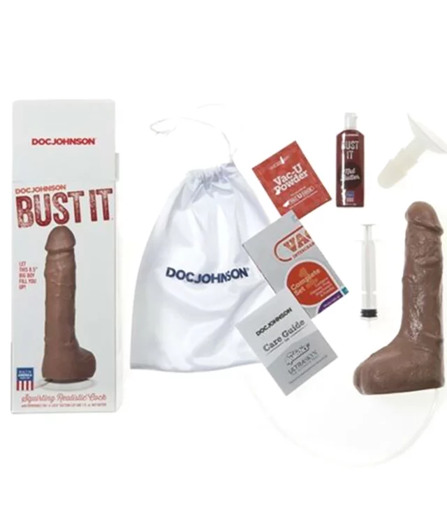 Doc Johnson - Dildo tryskające spermą 30 ml