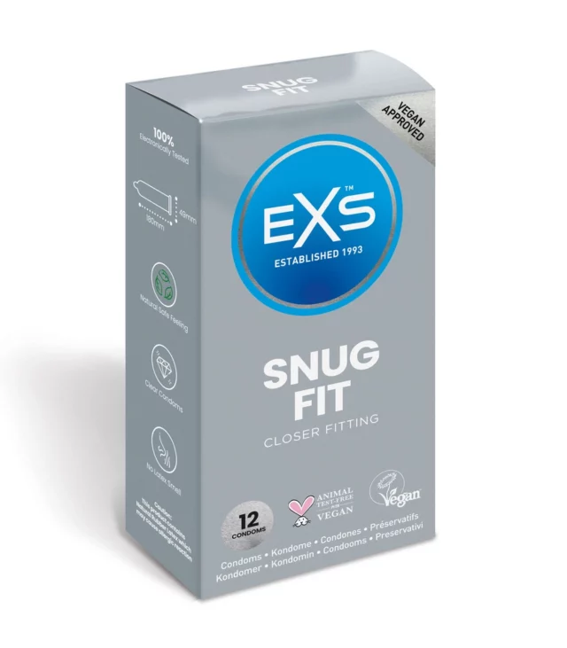 Prezerwatywy Snug Fit 12 sztuk EXS