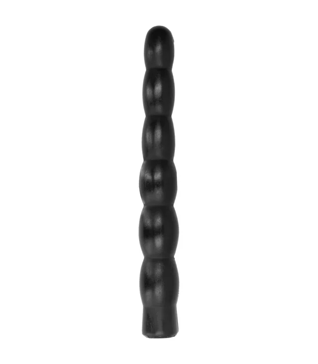 All Black - Dildo waginalne i analne , 32 cm