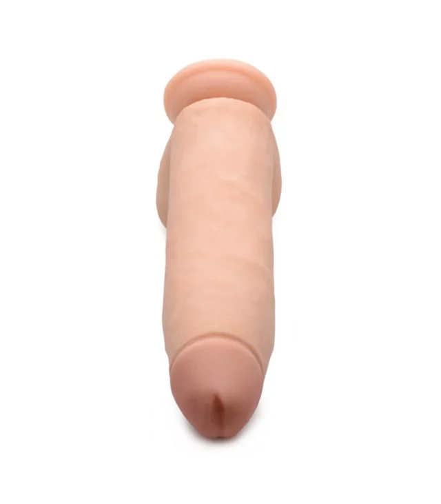 XR Brands - Dildo o podwójnej gęstości - 28 cm