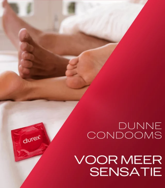 Durex - Cienkie prezerwatywy 144 szt