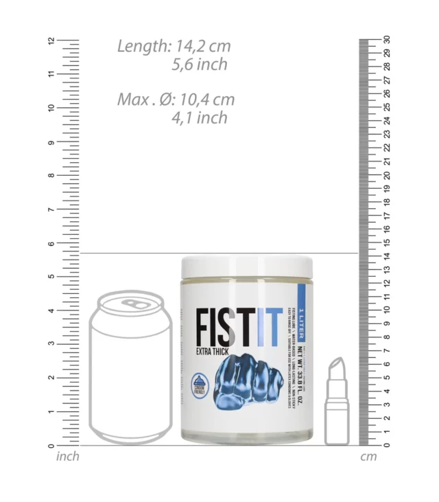 Fist It by Shots - Lubrykant ekstra gęsty 1000 ml