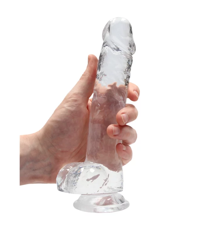 RealRock - Realistyczne dildo z jądrami 21 cm