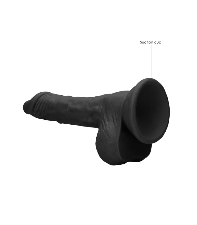 RealRock - Dildo z jądrami 17 cm