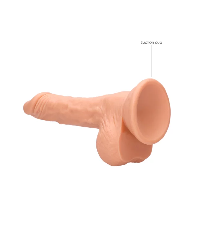 RealRock - Dildo z jądrami 17 cm