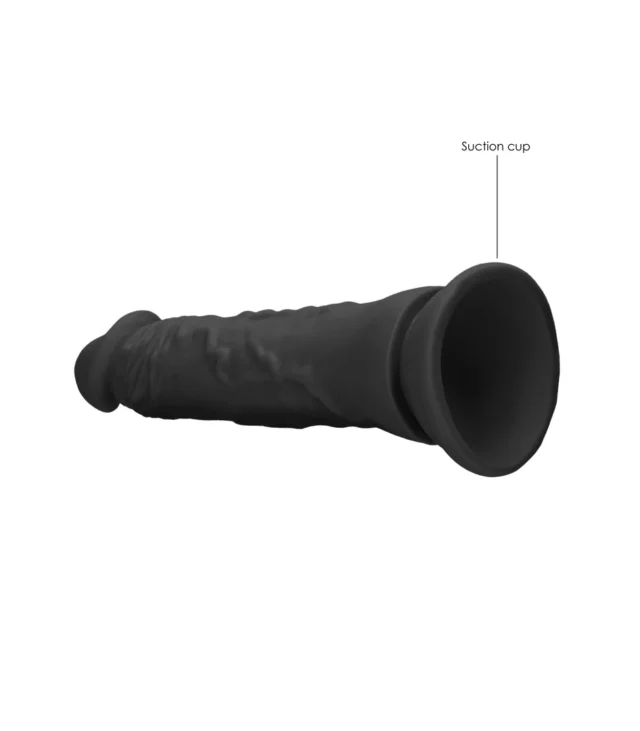 RealRock - Bardzo realistyczne dildo z wypukłymi żyłami 17 cm