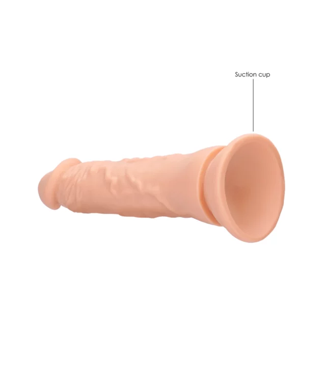 RealRock - Bardzo realistyczne dildo z wypukłymi żyłami 17 cm