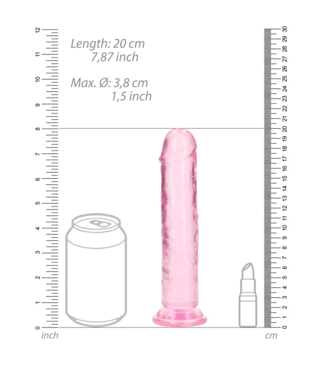 RealRock - Realistyczne dildo z przyssawką 18 cm